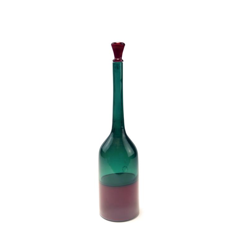 Hauptbild zu Objekt, Bottle and stopper, 1949/50, Gio Ponti, Venini & C., Murano, 140C 484