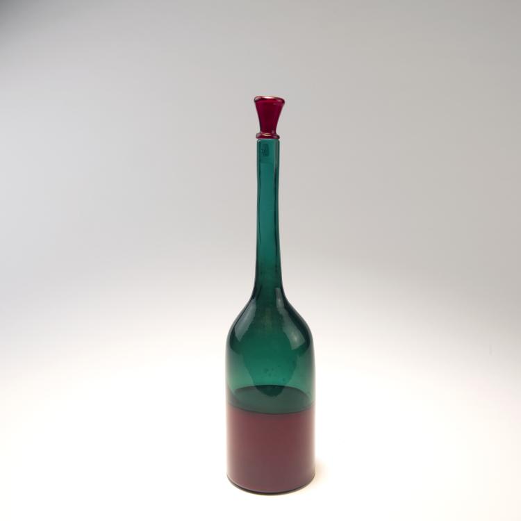 Bild 1 zu Objekt, Bottle and stopper, 1949/50, Gio Ponti, Venini & C., Murano, 140C 484
