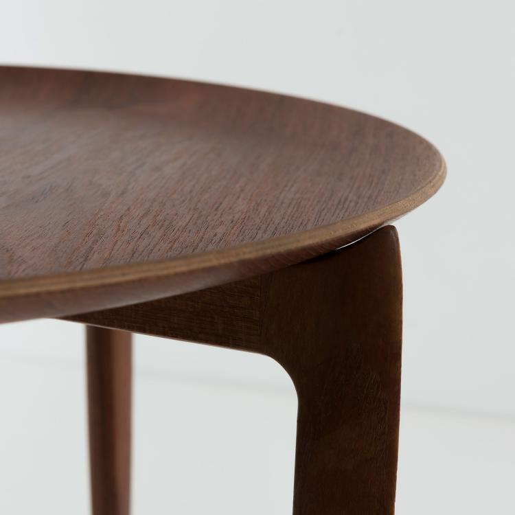 Bild 4 zu Objekt, Foldig table with removable tray, c. 1955, Hansen, Fritz, Allerod, 139B 321