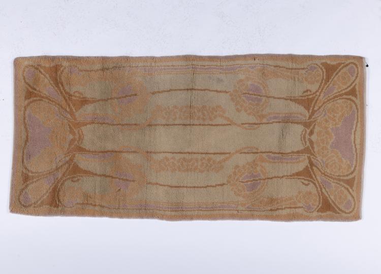 Hauptbild zu Objekt, Kleiner Teppich, um 1900, Maurice Dufr&egrave;ne, Dufr&egrave;ne, Maurice (wohl), 141C 575