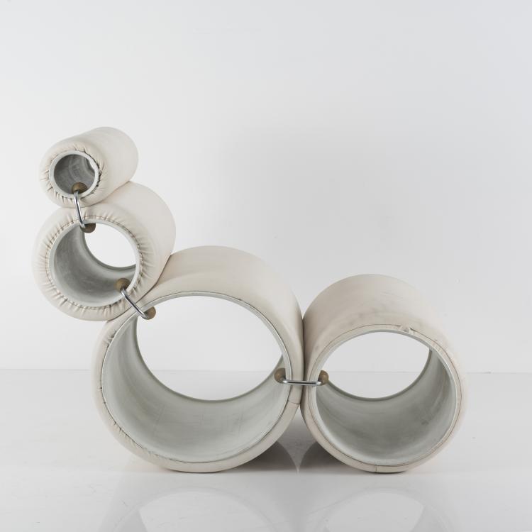 Bild 1 zu Objekt, Sessel 'Tube chair', 1969, Joe Colombo, Flexform, Meda Mailand, 140B 274