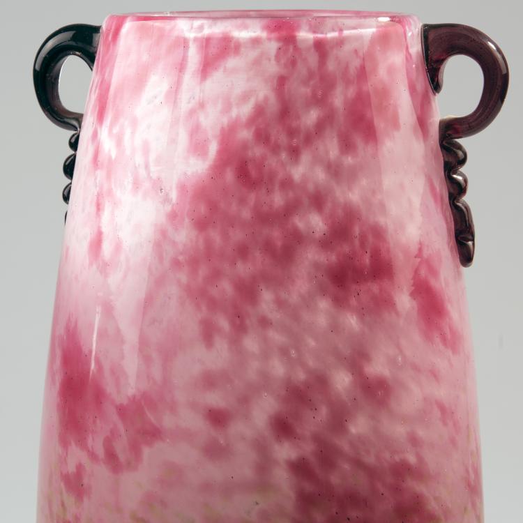 Bild 2 zu Objekt, 'Jades' vase with handles, 1923-24, Schneider, Epinay-sur-Seine, 141B 375