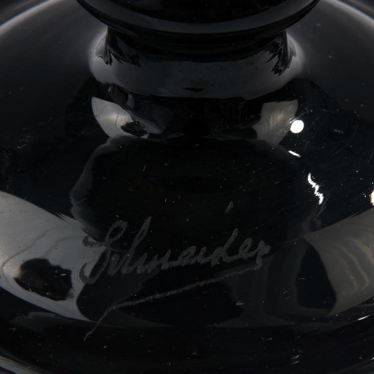 Bild 3 zu Objekt, 'Jades' vase with handles, 1923-24, Schneider, Epinay-sur-Seine, 141B 375