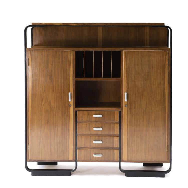 Hauptbild zu Objekt, Cabinet, 1930s, Giuseppe Pagano Pogatschnig, Maggioni, Gino, Varedo (zugeschrieben), 140B 102