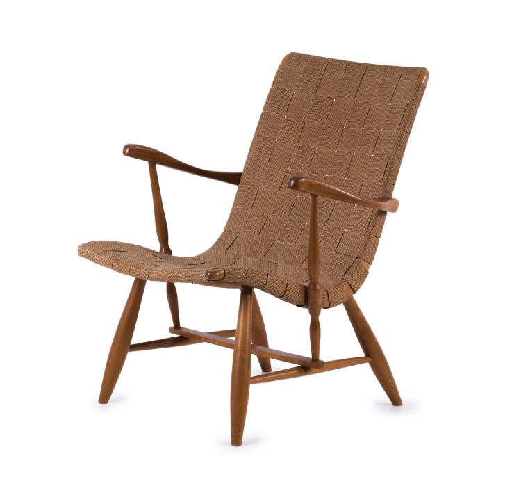 Hauptbild zu Objekt, 'Anders' armchair, 1945, Yngve Ekstr&ouml;m, ESE M&ouml;bler, Vaggaryd, 140D 684
