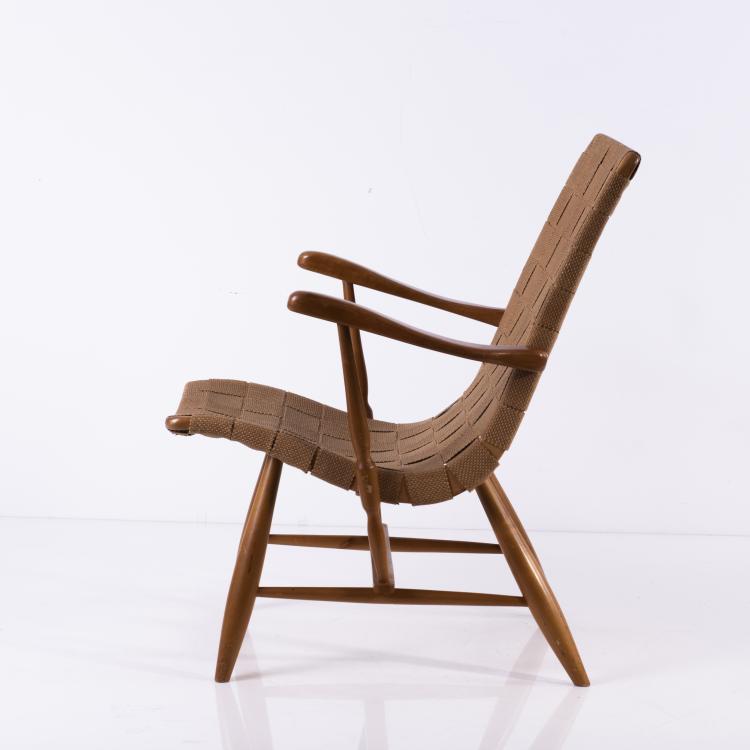 Bild 2 zu Objekt, 'Anders' armchair, 1945, Yngve Ekstr&ouml;m, ESE M&ouml;bler, Vaggaryd, 140D 684