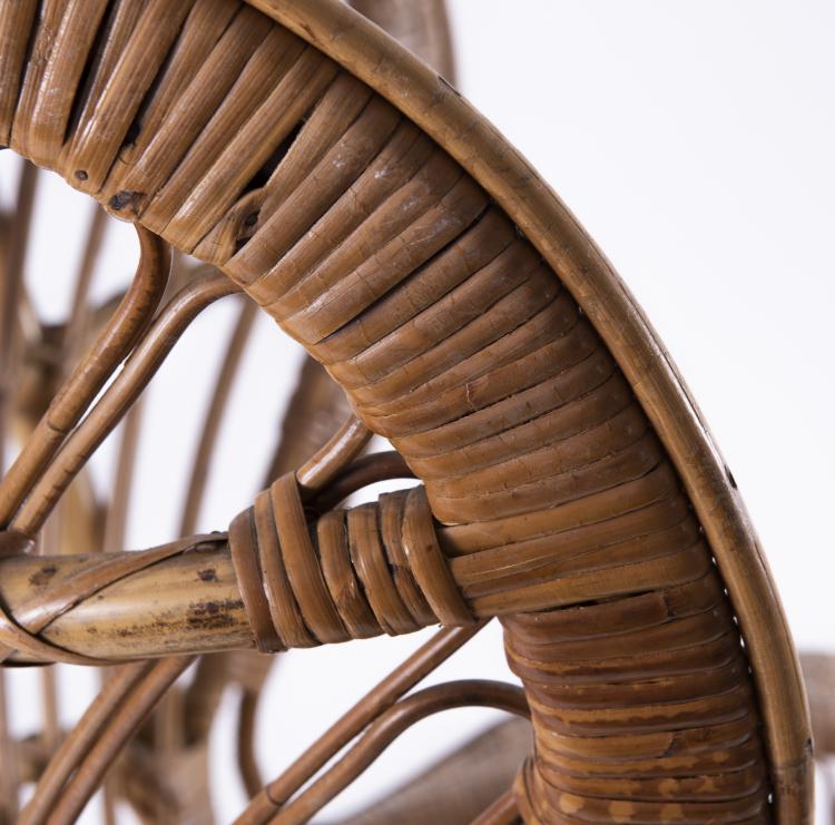Bild 3 zu Objekt, Wicker chair, c. 1950, Gio Ponti, Vittorio Bonacina & C., Como., 140B 141