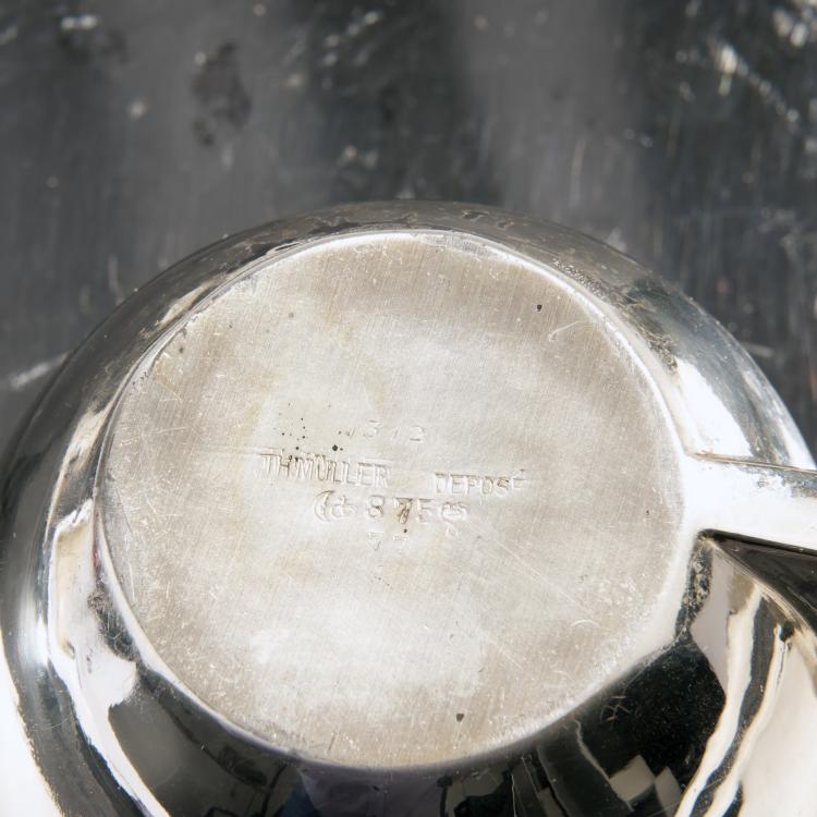 Bild 13 zu Objekt, Teapot, creamer and tray from the 'Service III', 1904, Henry van de Velde, M&uuml;ller, Theodor, Weimar, 142A 005