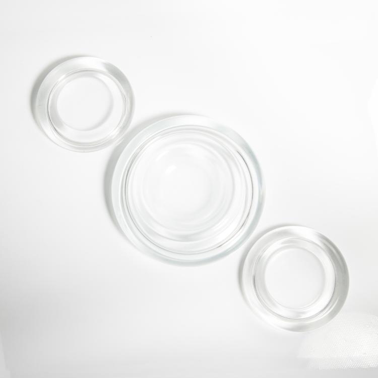 Hauptbild zu Objekt, Three 'Delos' - '3122B' und '3119B' ashtrays, 1980, Enzo Mari, Danese, Mailand, 140A 86