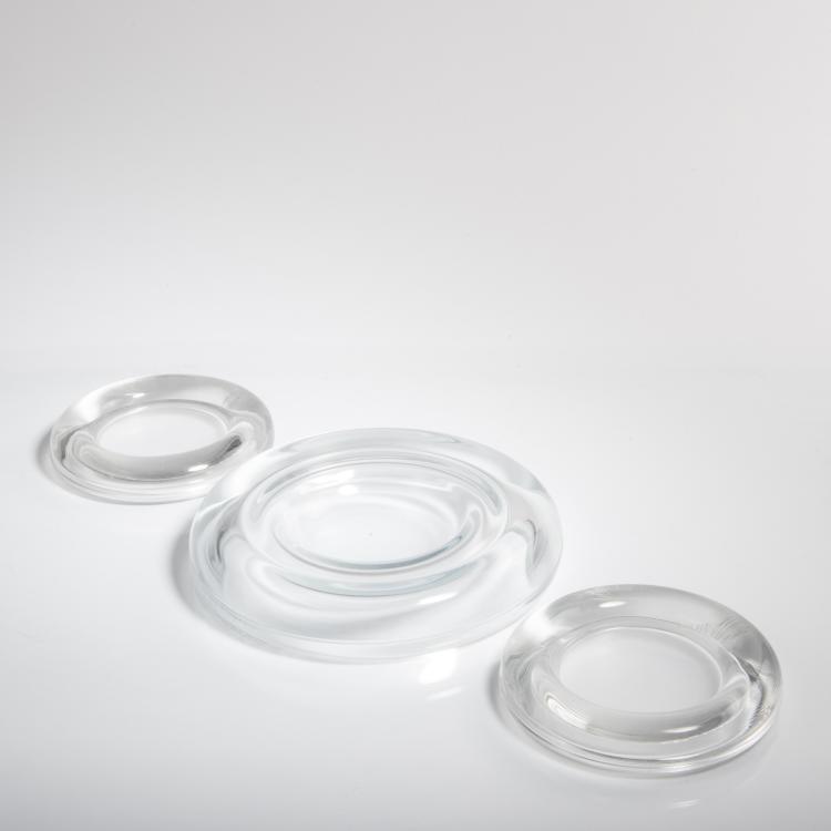 Bild 2 zu Objekt, Three 'Delos' - '3122B' und '3119B' ashtrays, 1980, Enzo Mari, Danese, Mailand, 140A 86