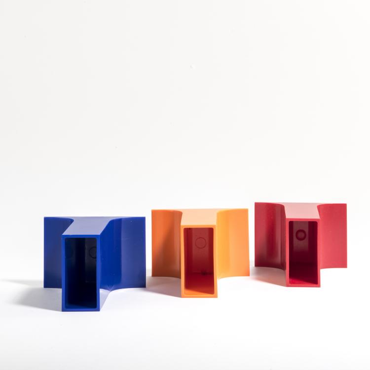 Bild 1 zu Objekt, Drei Bleistifthalter 'Lampedusa' - '3055A', 1967, Enzo Mari, Danese, Mailand, 140A 51
