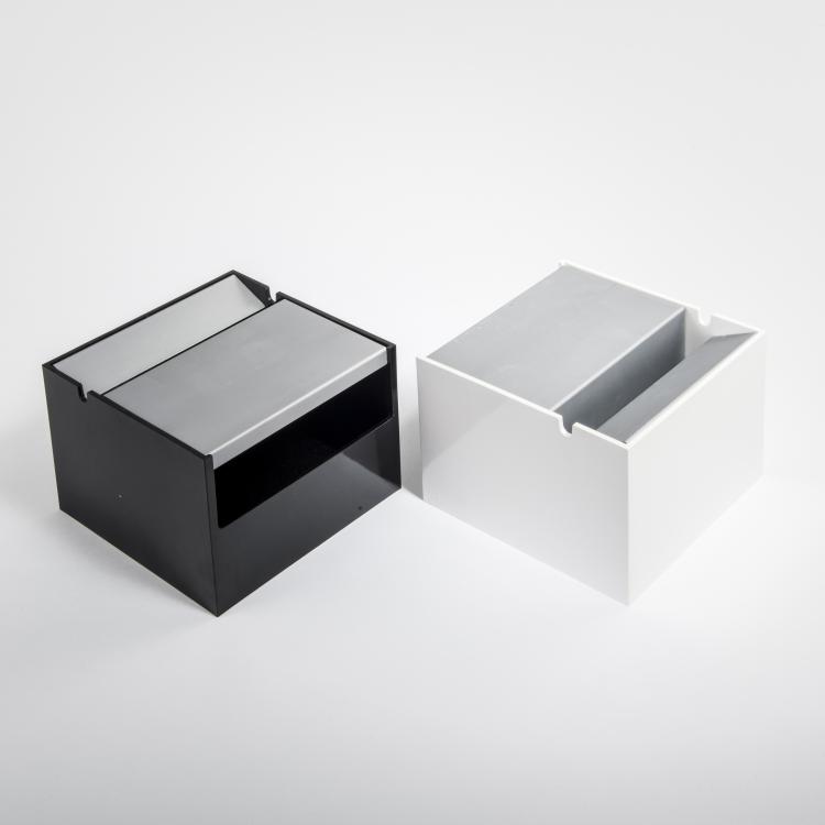 Hauptbild zu Objekt, Zwei Aschenbecher 'Lipari' - '2049A', 1971, Bruno Munari, Danese, Mailand, 140A 71