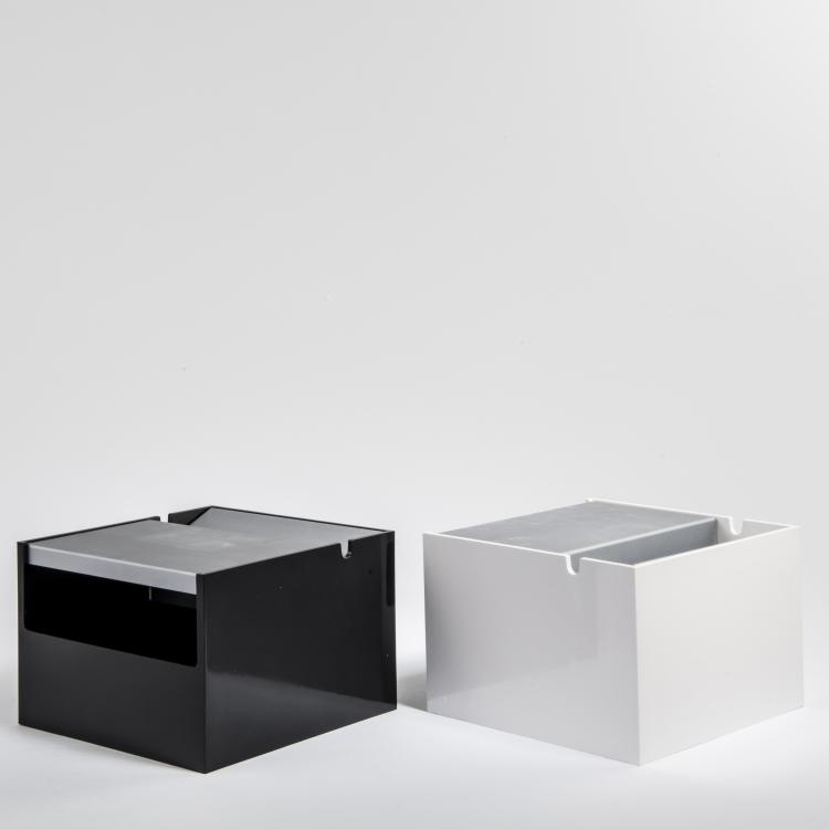Bild 1 zu Objekt, Zwei Aschenbecher 'Lipari' - '2049A', 1971, Bruno Munari, Danese, Mailand, 140A 71