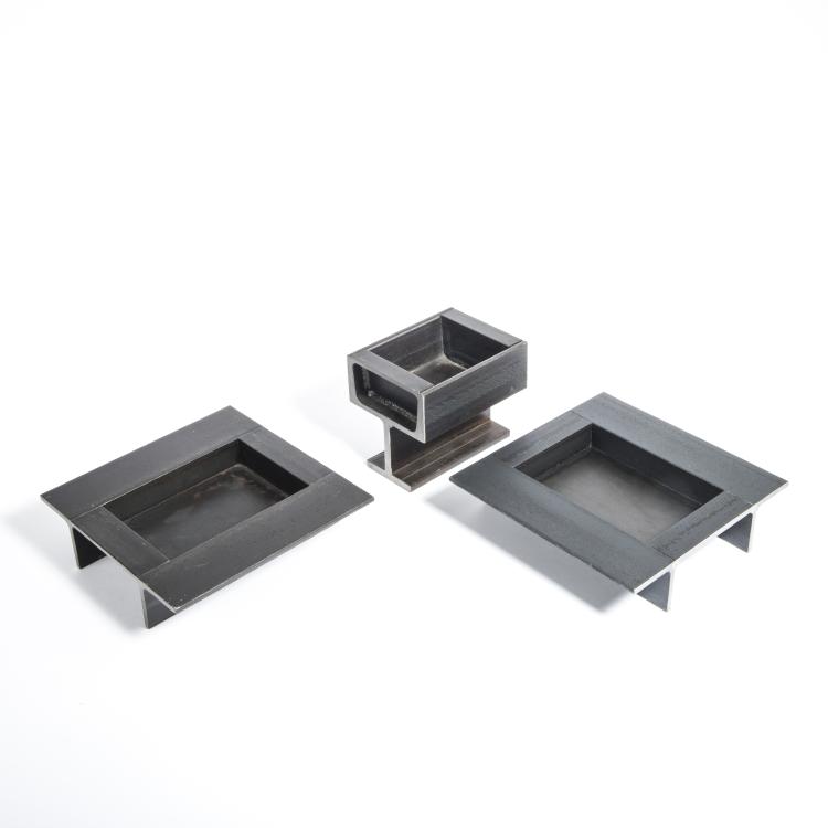 Hauptbild zu Objekt, Three 'Putrelle' - '3011A' and '3012A' bowls, 1958, Enzo Mari, Danese, Mailand, 140A 9