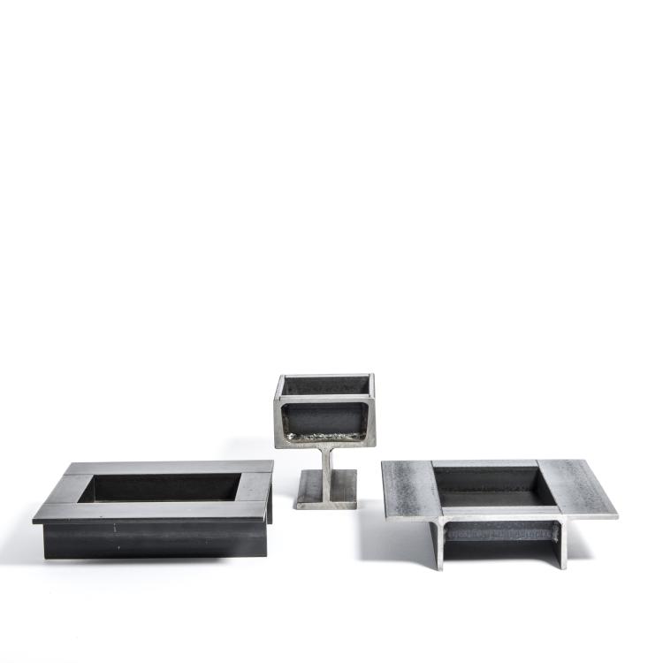 Bild 1 zu Objekt, Three 'Putrelle' - '3011A' and '3012A' bowls, 1958, Enzo Mari, Danese, Mailand, 140A 9