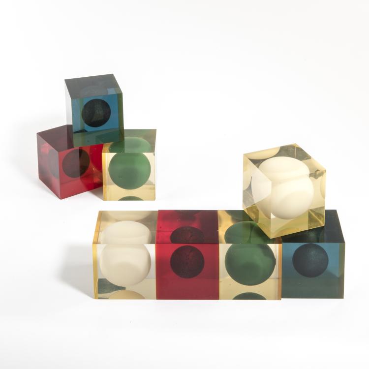 Bild 2 zu Objekt, 24 cubes, c. 1960, Enzo Mari, Danese, Mailand, 140A 33