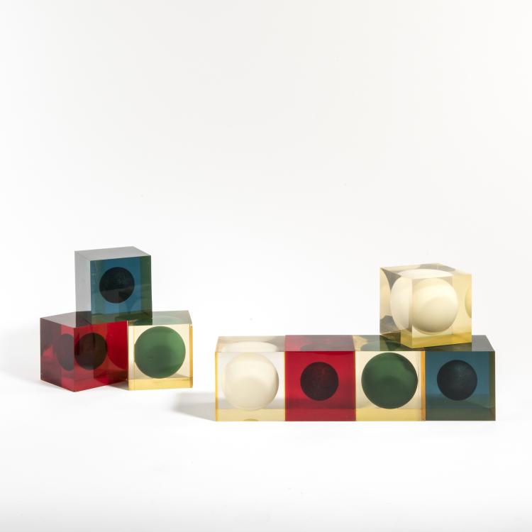 Bild 3 zu Objekt, 24 cubes, c. 1960, Enzo Mari, Danese, Mailand, 140A 33