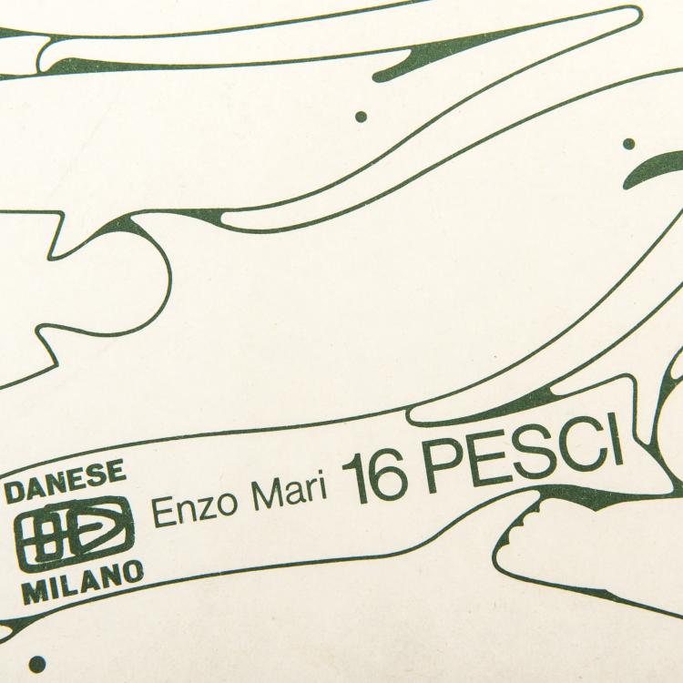 Bild 1 zu Objekt, Puzzle '16 Pesci'- '3106A', 1973, Enzo Mari, Danese, Mailand, 140A 73