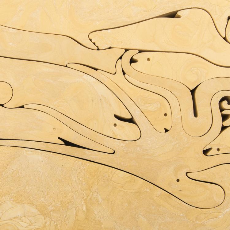 Bild 3 zu Objekt, Puzzle '16 Pesci'- '3106A', 1973, Enzo Mari, Danese, Mailand, 140A 73
