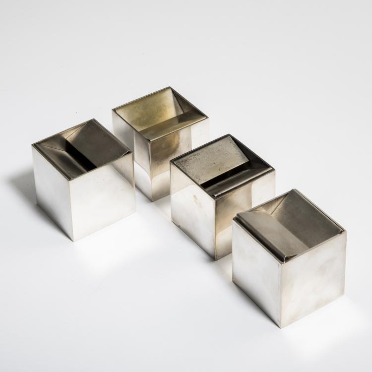 Hauptbild zu Objekt, Four 'Cubo' - '2000A' ashtrays, 1957, Bruno Munari, Danese, Mailand, 140A 5