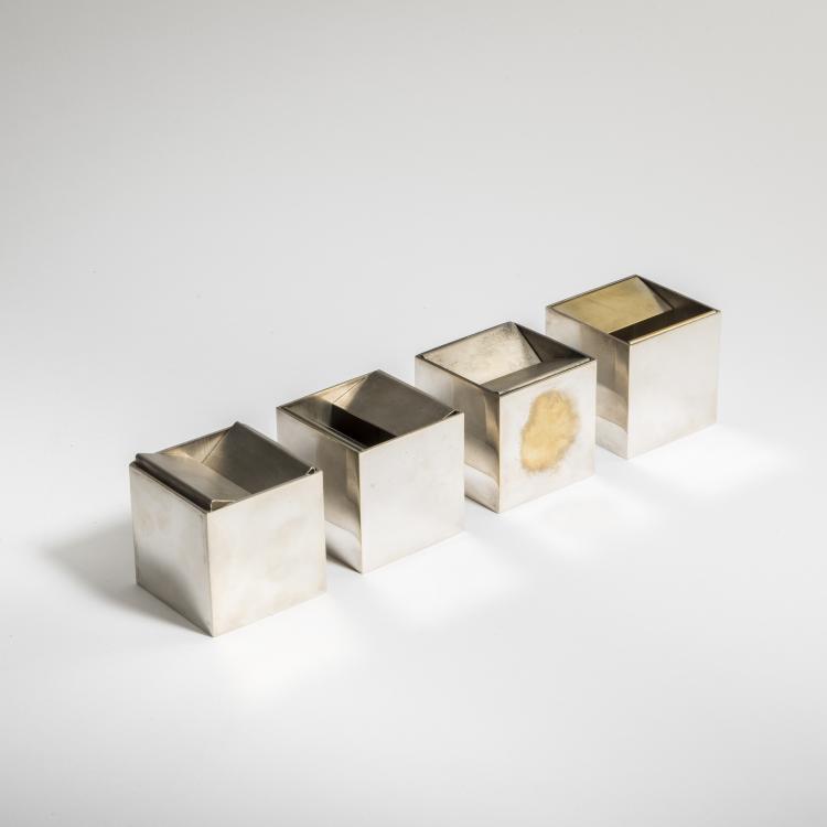Bild 2 zu Objekt, Four 'Cubo' - '2000A' ashtrays, 1957, Bruno Munari, Danese, Mailand, 140A 5