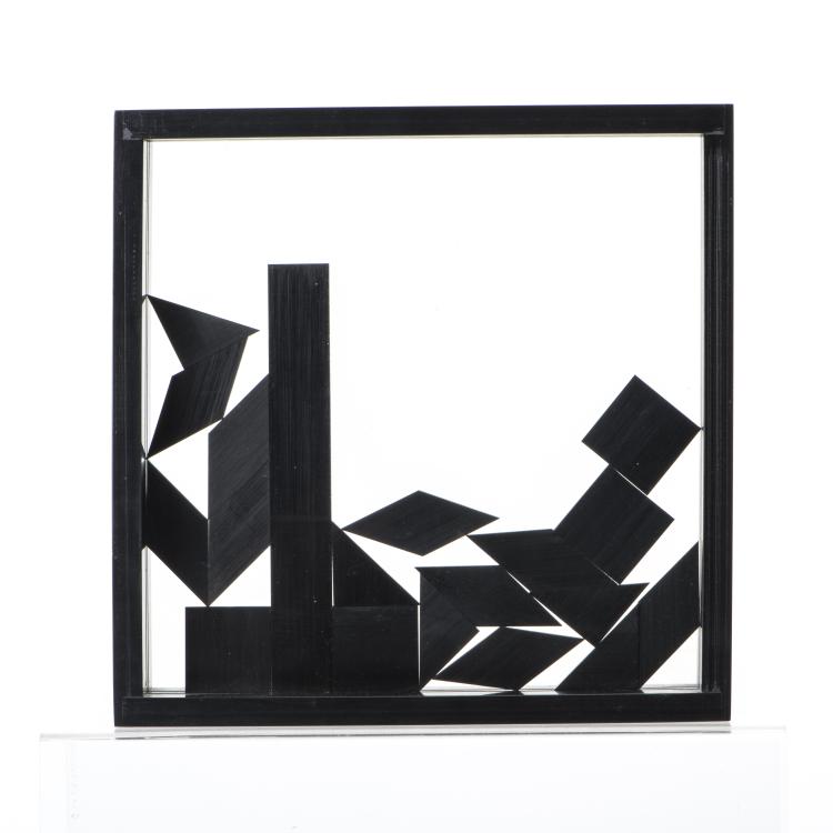 Hauptbild zu Objekt, 'Oggetto a composizione autocondotta', (Struttura 495) multiple, 1959/1971, Enzo Mari, Danese, Mailand, 140A 13