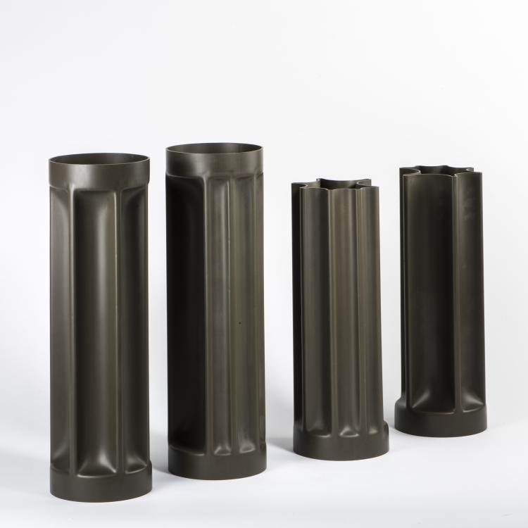 Hauptbild zu Objekt, Four 'Bamb&ugrave;' - '3084A' und '3084C' vases, 1969, Enzo Mari, Danese, Mailand, 140A 62