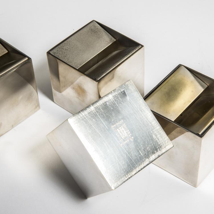 Bild 2 zu Objekt, Four 'Cubo' - '2000A' ashtrays, 1957, Bruno Munari, Danese, Mailand, 140A 6