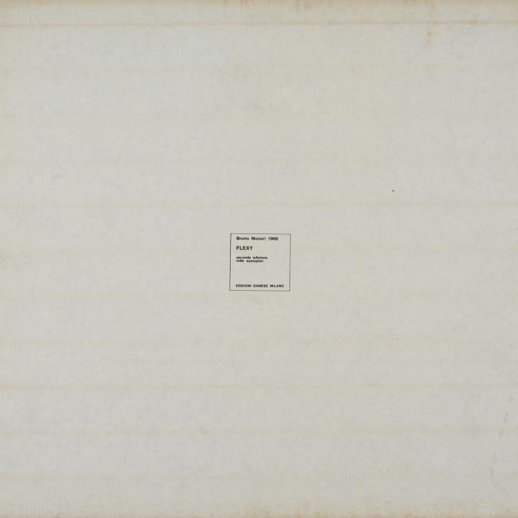 Bild 2 zu Objekt, Skulptur 'Flexy', 1968, Bruno Munari, Danese, Mailand, 142A 133