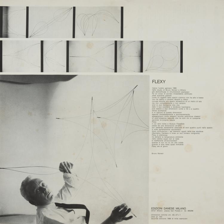 Bild 3 zu Objekt, Skulptur 'Flexy', 1968, Bruno Munari, Danese, Mailand, 142A 133