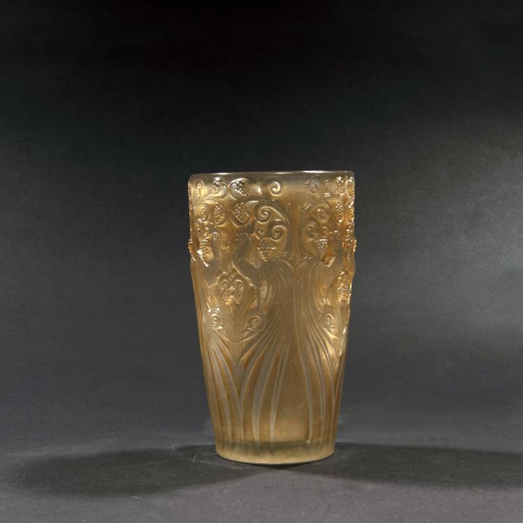 Bild 1 zu Objekt, 'Coqs et Raisins' vase, 1928, Ren&eacute; Lalique, Lalique, Ren&eacute;, Wingen-sur-Moder, 150A 57
