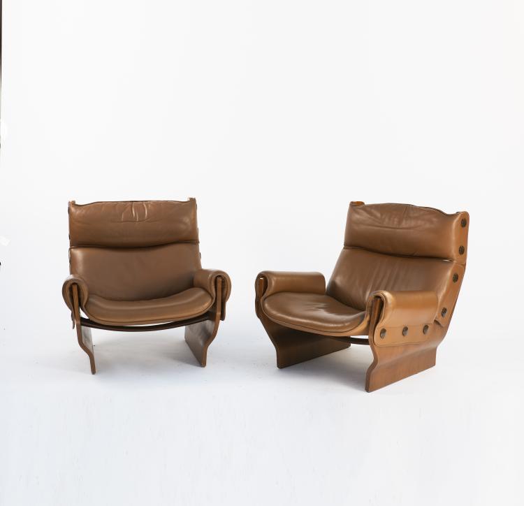 Bild 3 zu Objekt, Two 'Canada - P110' armchairs, 1965, Osvaldo Borsani, Tecno, Mailand, 140B 247