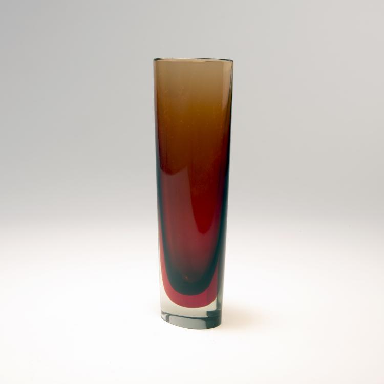Bild 1 zu Objekt, 'Sommerso' vase, 1960, Flavio Poli, Seguso Vetri d'Arte, Murano, 140C 555