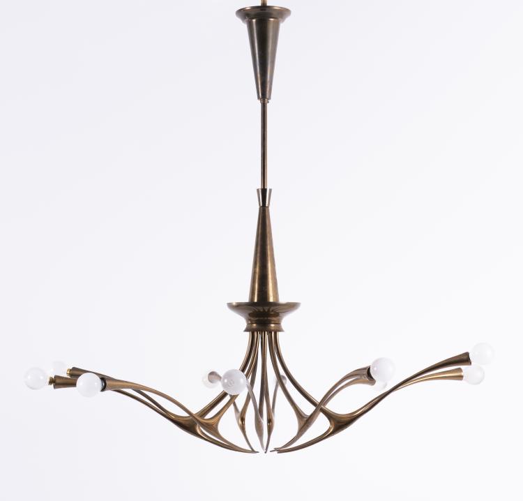 Bild 3 zu Objekt, '392' ceiling light, 1950, Oscar Torlasco, Lumi, Rom, 140B 139