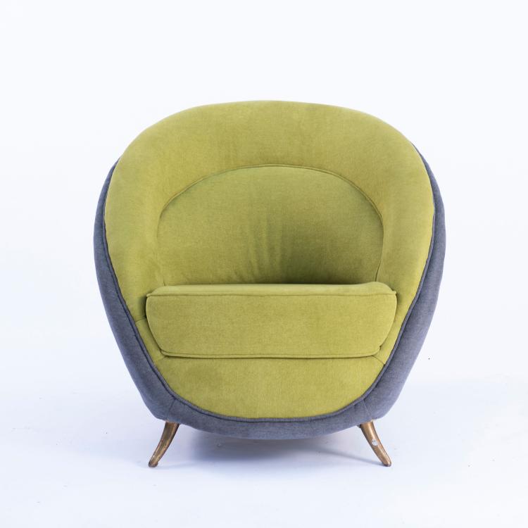 Bild 1 zu Objekt, Lounge chair, 1950s, Gugliermo Veronesi, ISA, Bergamo, 140B 112