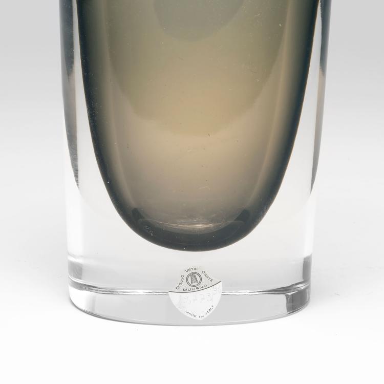 Bild 1 zu Objekt, 'Sommerso' vase, 1960, Flavio Poli, Seguso Vetri d'Arte, Murano, 140C 556