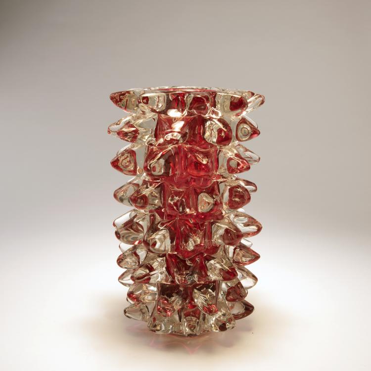 Hauptbild zu Objekt, 'Rostrato' vase, 1940, Ercole Barovier, Barovier & Toso, Murano, 140C 461