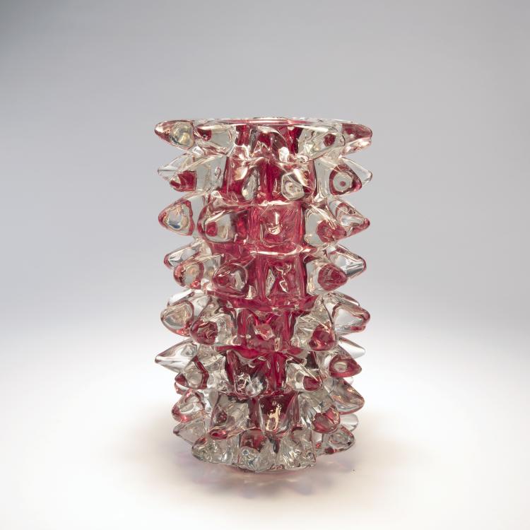Bild 1 zu Objekt, 'Rostrato' vase, 1940, Ercole Barovier, Barovier & Toso, Murano, 140C 461
