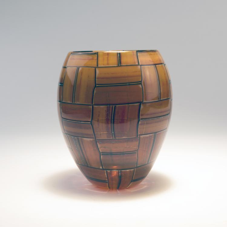 Hauptbild zu Objekt, 'Tessere ambra' vase, 1956, Ercole Barovier, Barovier & Toso, Murano, 140C 520