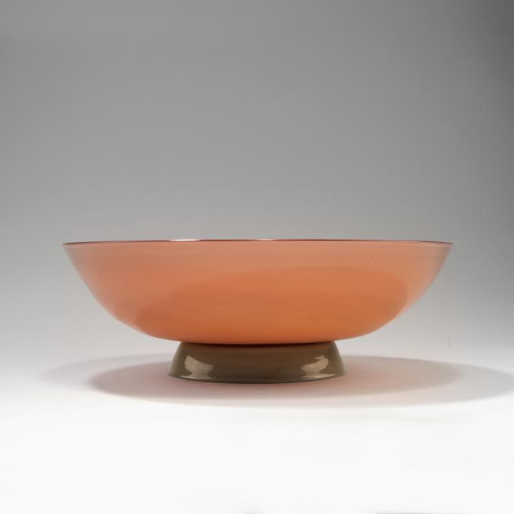 Hauptbild zu Objekt, Schale 'Laguna', 1933, Tomaso Buzzi, Venini & C., Murano, 140C 444