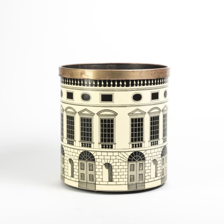 Bild 1 zu Objekt, Papierkorb 'Architettura', 1970er Jahre , Piero Fornasetti, Fornasetti, Mailand, 140B 356