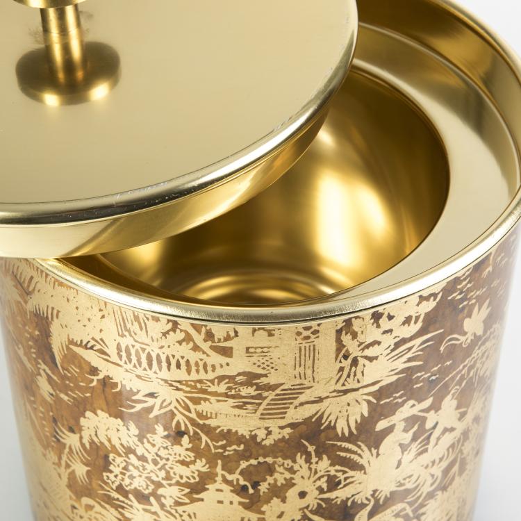 Bild 1 zu Objekt, 'Piccolo Coromandel' ice bucket, 1950s, Piero Fornasetti, Fornasetti, Mailand, 140B 322