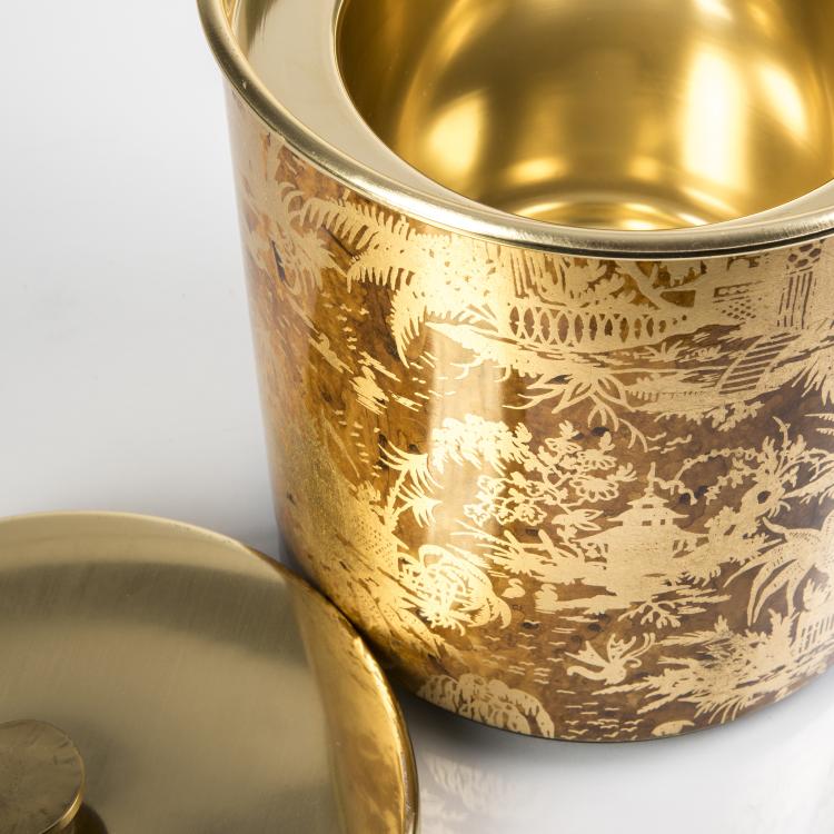 Bild 2 zu Objekt, 'Piccolo Coromandel' ice bucket, 1950s, Piero Fornasetti, Fornasetti, Mailand, 140B 322