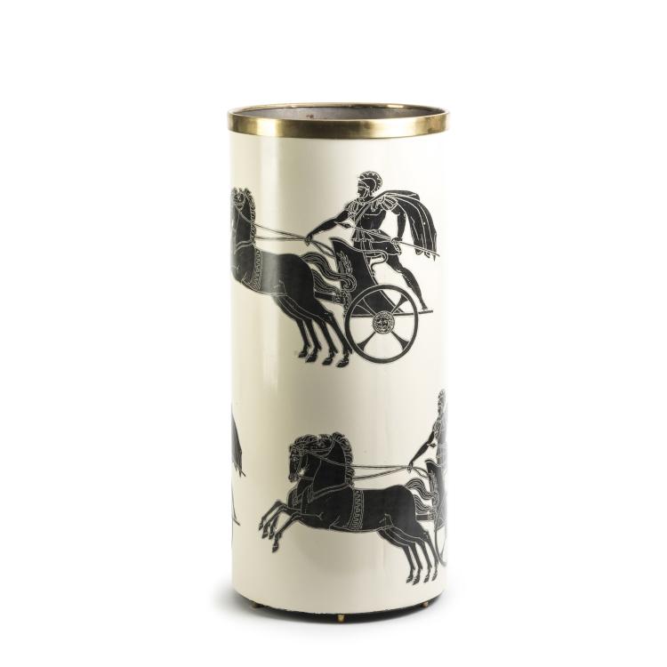 Hauptbild zu Objekt, 'Bighe' umbrella stand, 1960/70s, Piero Fornasetti, Fornasetti, Mailand, 140B 351