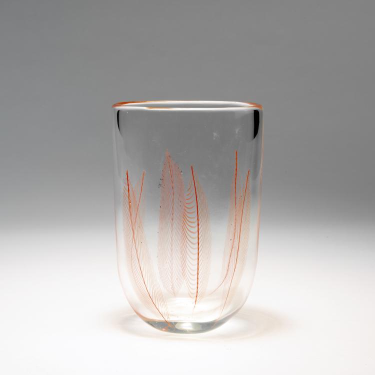 Hauptbild zu Objekt, 'Piume' vase, 1956, Archimede Seguso, Seguso, Archimede, Murano, 140C 540