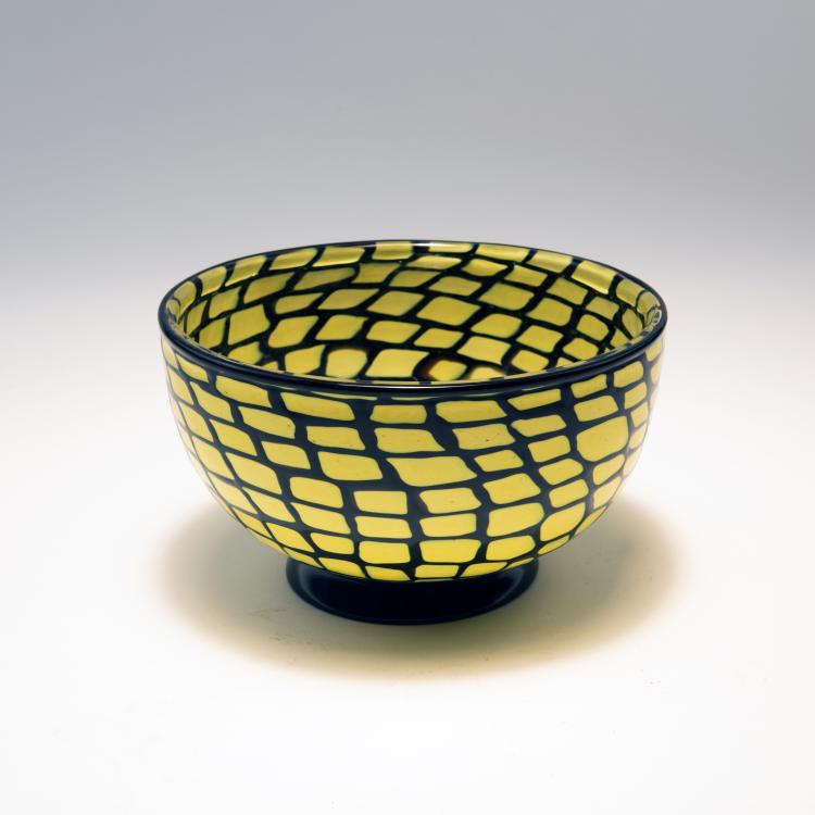 Bild 1 zu Objekt, 'Neomurrino' bowl, 1972, Ercole Barovier, Barovier & Toso, Murano, 140C 607