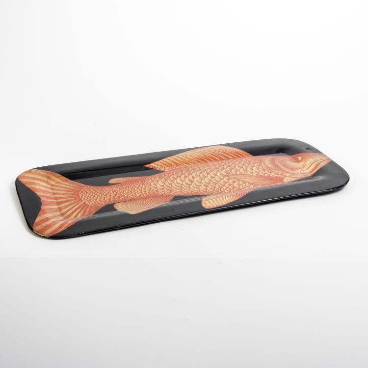 Bild 1 zu Objekt, 'Pesce' tray, 1960s, Piero Fornasetti, Fornasetti, Mailand, 140B 349