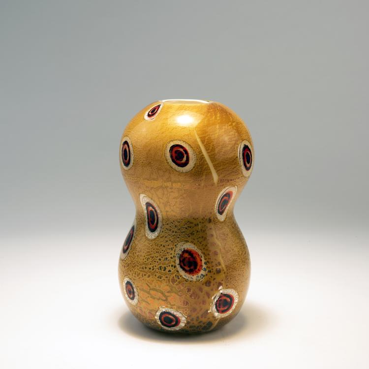 Hauptbild zu Objekt, 'Reazione policrome' vase, c. 1952, Giulio Radi, A.Ve.M., Murano, 140C 505