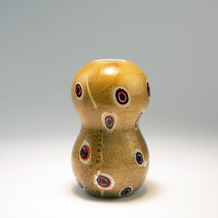 Bild 1 zu Objekt, 'Reazione policrome' vase, c. 1952, Giulio Radi, A.Ve.M., Murano, 140C 505