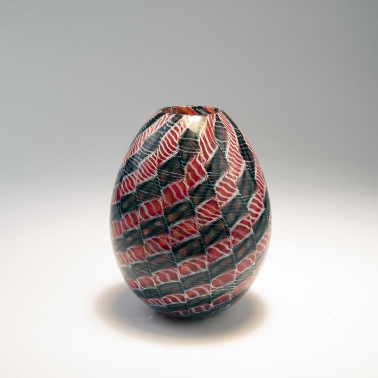 Hauptbild zu Objekt, 'Fantasia diagonale' vase, c. 1953, Archimede Seguso, Seguso, Archimede, Murano, 140C 536